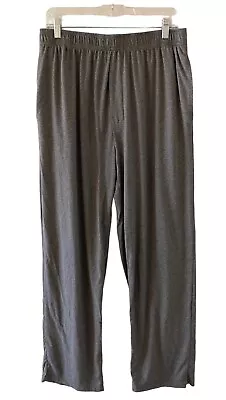 CoolKeep Lounge Pants Pajama Men's Size Large Gray Comfort Stretch • $11.80