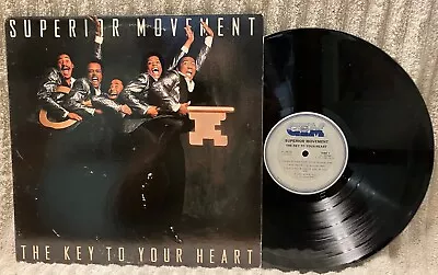 Modern Soul Funk  Lp  - Superior Movement - The  Key To Your Heart  -  1982 Cmi • $24.50