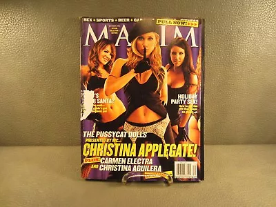 Maxim For Men Magazine # 60 December 2002..... Christina Applegate Cover • $9.75
