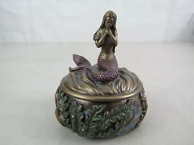 Summit Collection Mermaid Hand Painted Trinket Box  • $17.76