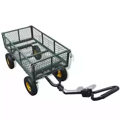 350KG Garden Cart Hand Trolley Beach Fishing Wheels Wagon Pull Wheelbarrow • $198.59