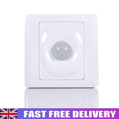 £5.29 • Buy Sensor Switch Automatic Infrared PIR Body Motion Wall Mount LED Night Light 220V