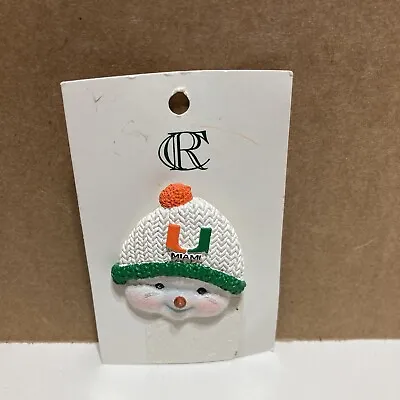 University Of Miami Hurricanes Ridgewood Collectibles Henry Pin Super Cute! • $7