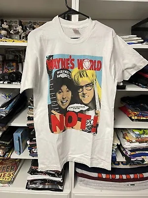 Vintage 1992 Waynes World Movie T Shirt Size Large Fruit Loom Single Stitch • $220