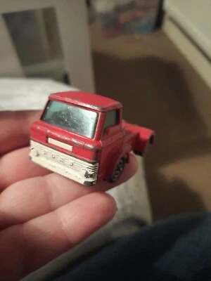 £3 • Buy Vintage Corgi Juniors Whizz Wheels Ford D Series Red Truck Cab 