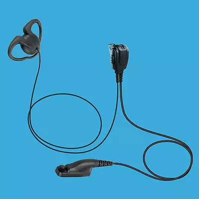 D-Ring Earpiece Headset Lapel Mic Motorola TRBO XPR7550 XPR7580 Two Way Radio • $16.90