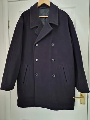 Mens Wool And Cashmere Overcoat • £15