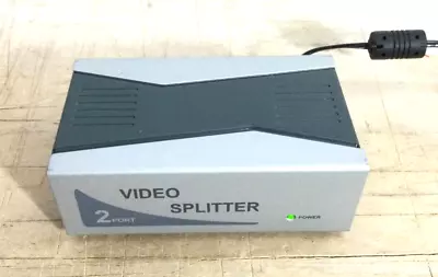 2 Port Video Splitter  DDC2/PnP Port VGA • $14.95