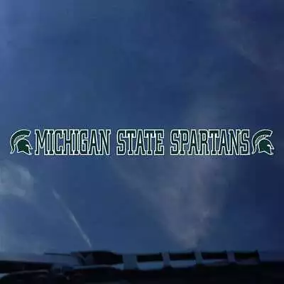 Michigan State Spartans Automotive Transfer Decal Strip • $5.95