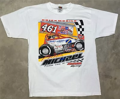 Rare! Vintage 2001 Curt Michael / Dyer Masonry Sprint Car Tee - Large • $49.99