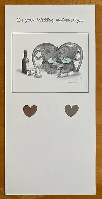 'On Your Wedding Anniversary’ Me To You Card - Tatty Bear - 8.25 X4  • £2