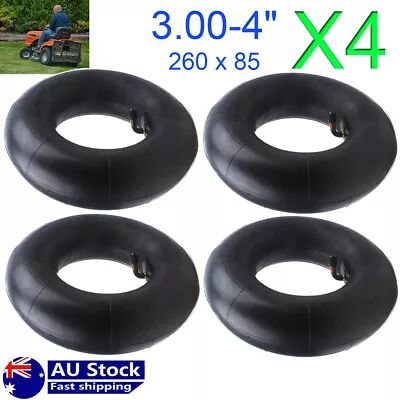 4X Inner Tube 3.00- 4'' NHS Bent Valve For Lawn Mower Trolley Golf Cart ATV Tire • $25.99