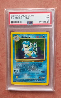 $250 • Buy PSA 7 Blastoise Holo Base Set 1999 WOTC 2/102 Pokemon Trading Card Game PSA 7