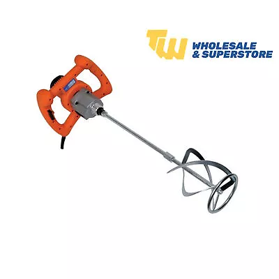 £94.99 • Buy Vitrex 1400w Variable Speed Plaster Paddle Mixer Plasterer’s 240v VITMIX1400 