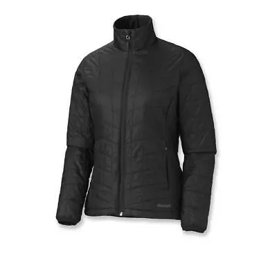 MARMOT CALEN Womens Puffer Jacket Primaloft Insulated Full Zip BLACK XS M L • $68.95