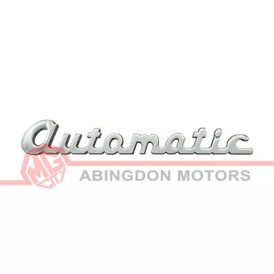 Automatic Script Badge - Hya7627 - Mgb • $35