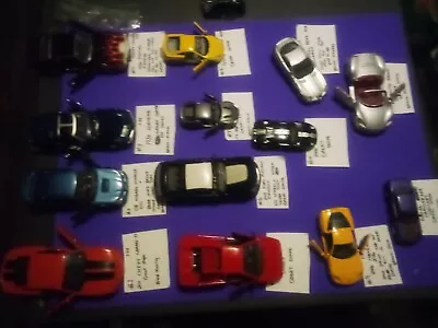 Assorted Diecast Toy Cars Details Are Beside Each One Price Is For All  • $70