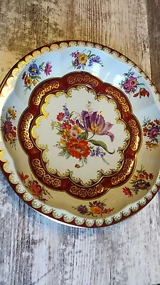 Vintage Daher Decorated Ware 11101 Made In England Tin Serving Tray Bowl Dish • $9.95