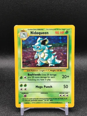 $19.99 • Buy Pokemon Card - Nidoqueen Jungle 7/64 Holo Rare 1999 No Set Symbol Error Misprint