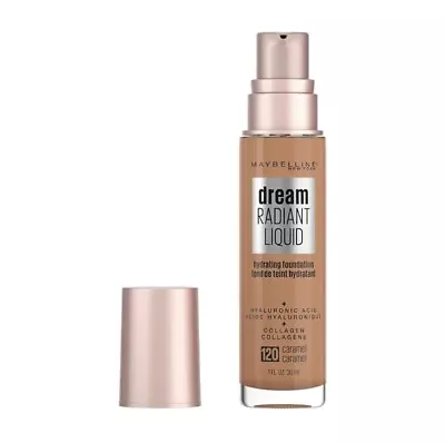 Maybelline Dream Radiant Liquid Hydrating Foundation With Hyaluronic Acid #120 • $8.99