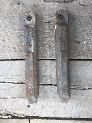 Lot Of 2 Antique Vintage Window Sash Weights 4lbs. Farm Decor • $10