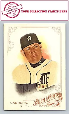 Miguel Cabrera 2015 Topps Allen & Ginter #187 Detroit Tigers • $1.69