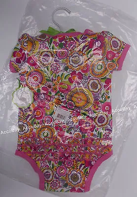 1 - Ruffle Bodysuit CLEMENTINE 9-12 Months Vera Bradley 100% Authentic NWT • $23.69