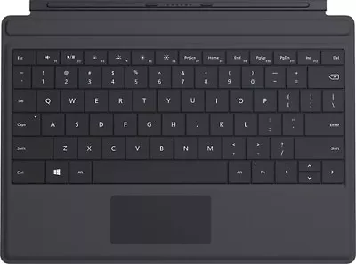 Genuine Microsoft Surface 3 Backlighting Type Cover Keyboard With Backlit Black • $29.98