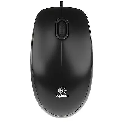 £8.99 • Buy Logitech Business Office USB B100 Optical Mouse For PC/Computer/Laptop