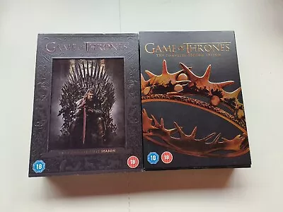 Game Of Thrones Season 1 & 2 DVD PAL • £5