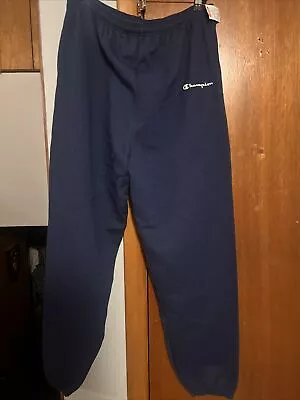 Champion Men's Sweatpants  - Navy Blue Size XL • $15