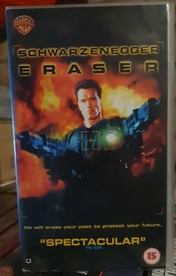Eraser (1997) Arnold Schwarzenegger VHS Video Tape NEW & Sealed  • $11.36