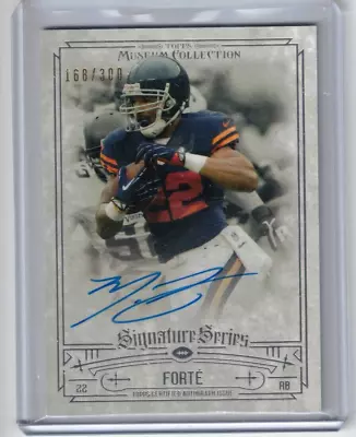 2013 Topps Museum Collection Matt Forte Signature Series Auto #d/300 • $15