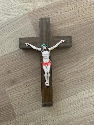 Crucifixion Of Christ Crucifix Hanging Wall Plaque Cross Jesus Christ Religious • £10.99