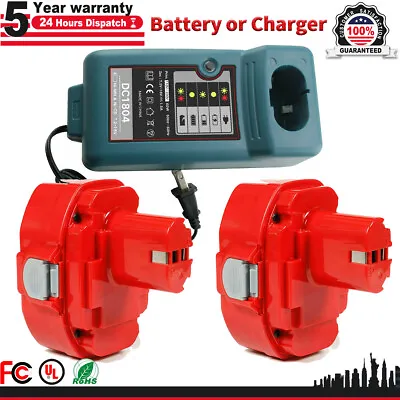 Replacement For Makita 18V PA18 Battery Or Charger 1834 1823 1833 1820 192827 • $166.15