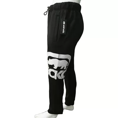 Nwt Ecko Unltd. Msrp $51.99 Embroidery Men's Black Pull On Jogger Pants Size M • $22.09