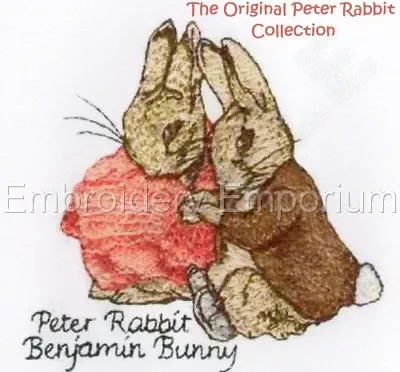 The Original Peter Rabbit Collection - Machine Embroidery Designs On Cd/usb 4x4 • £8.95