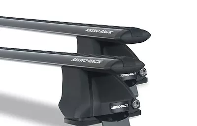 Rhino Pair Of Vortex Roof Racks FOR NISSAN Navara D22 4dr Ute 1997 Onwards • $399