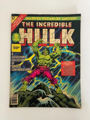 £10 • Buy The Incredible Hulk Treasury Edition Comic #17 - 1977