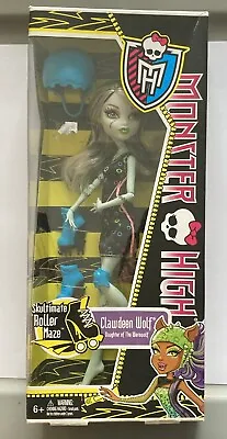 Monster High: Skultimate Roller Maze Frankie Stein In Clawdeen Wolf Box • $42