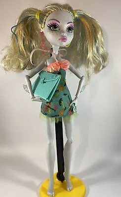 Monster High Lagoona Blue Picture Day 2013 Doll Figure With Top & Aqua Binder • $17