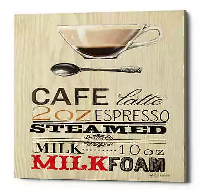 Epic Graffiti 'Cafe Latte' By Marco Fabiano Giclee Canvas Wall Art • $39.99