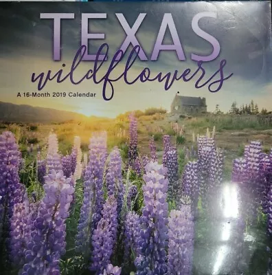 Texas Wildflowers 2019 Wall Calendar W • $2.50