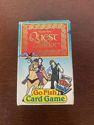 Vintage 1998 Go Fish Quest For Camelot Playing Cards Complete Deck Mint 🔥 • $12.99