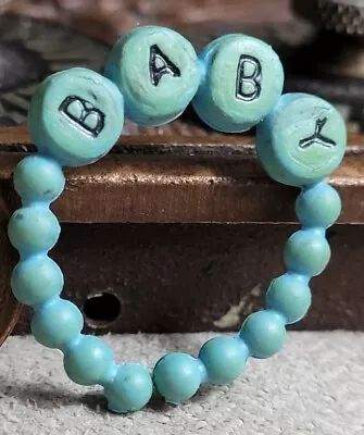 Vintage BABY BEAD BRACELET • $15