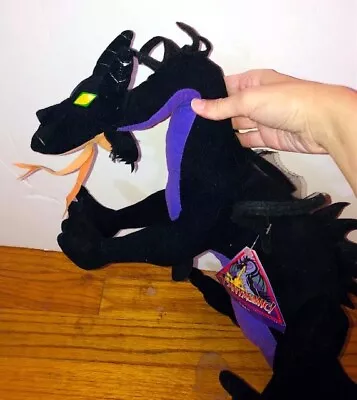 Maleficent Dragon Walt Disney Park Store Stuffed Animal Plush Doll NWT Vintage • $49.99