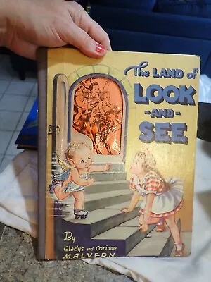 1940 The Land Of Look And See By Gladys Malvern McLoughlin Bros • $7.99