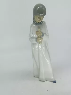 Nao By Lladro Girl With Candle 20cm High Made In Spain Vgc • £14