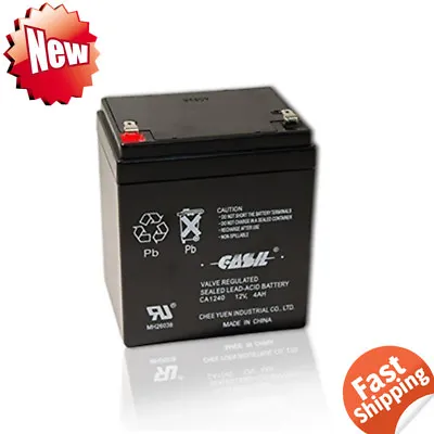 Casil Genuine CA1240 12V 4Ah SLA Alarm Battery CA-1240 Honeywell ADT Replacement • $21.50