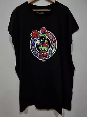 Rufnek Illest In The Universe Marvin The Martian Tank Shirt Men's Black 4XL • $49.99